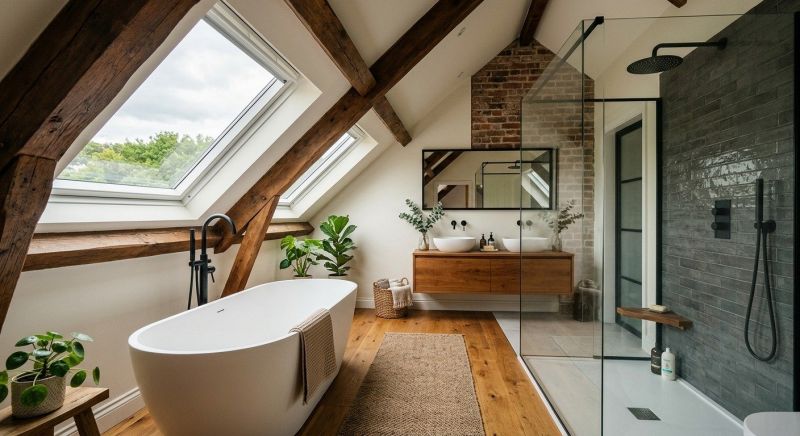 Attic Bathroom Remodeling in Dawsonville, GA