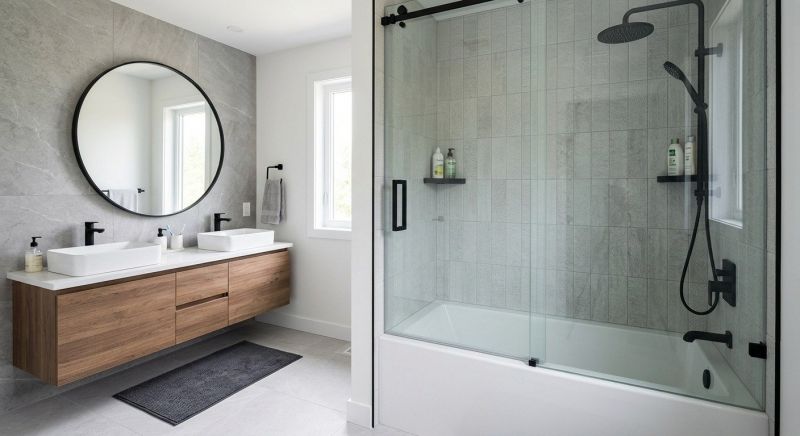 Tub To Shower Conversion in Suwanee, GA